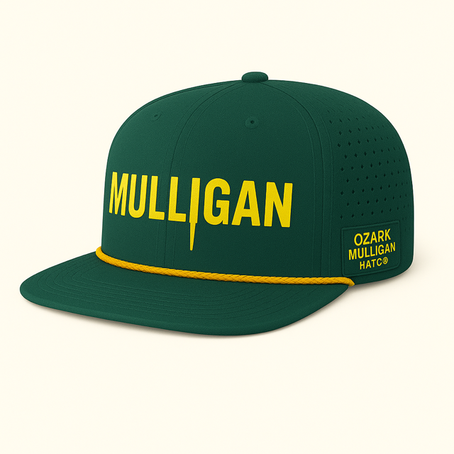 Ozark Mulligan – Mulligan Hat – Green & Yellow