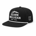 Ozark Mulligan – Classic Logo Hat – Black & White Limited AR Edition
